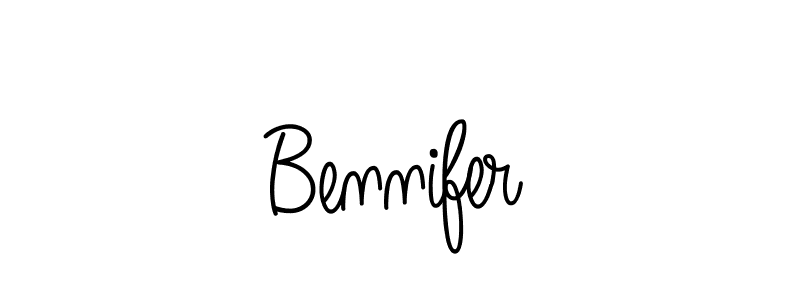 See photos of Bennifer official signature by Spectra . Check more albums & portfolios. Read reviews & check more about Angelique-Rose-font-FFP font. Bennifer signature style 5 images and pictures png