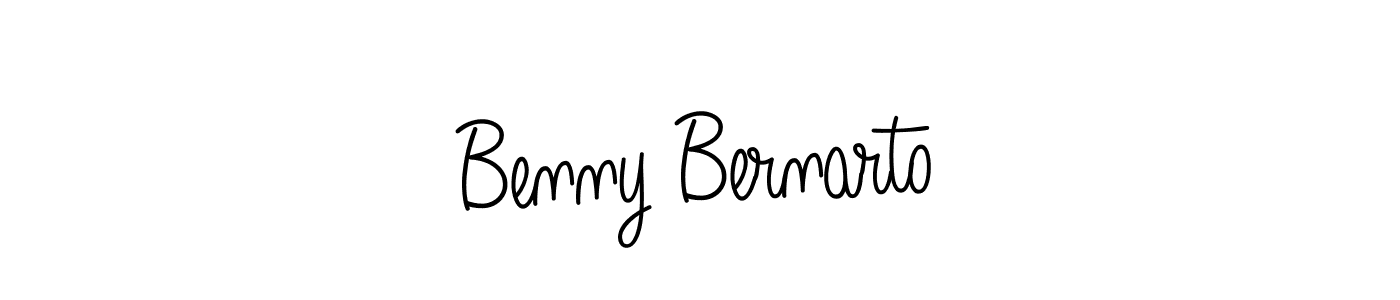 if you are searching for the best signature style for your name Benny Bernarto. so please give up your signature search. here we have designed multiple signature styles  using Angelique-Rose-font-FFP. Benny Bernarto signature style 5 images and pictures png