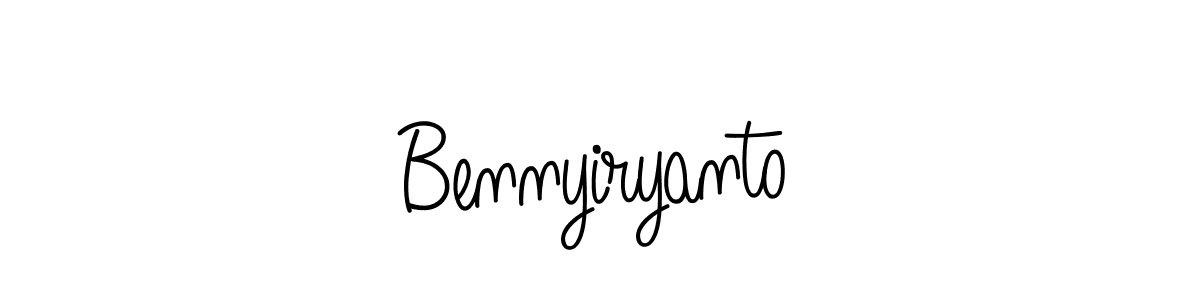 Make a short Bennyiryanto signature style. Manage your documents anywhere anytime using Angelique-Rose-font-FFP. Create and add eSignatures, submit forms, share and send files easily. Bennyiryanto signature style 5 images and pictures png