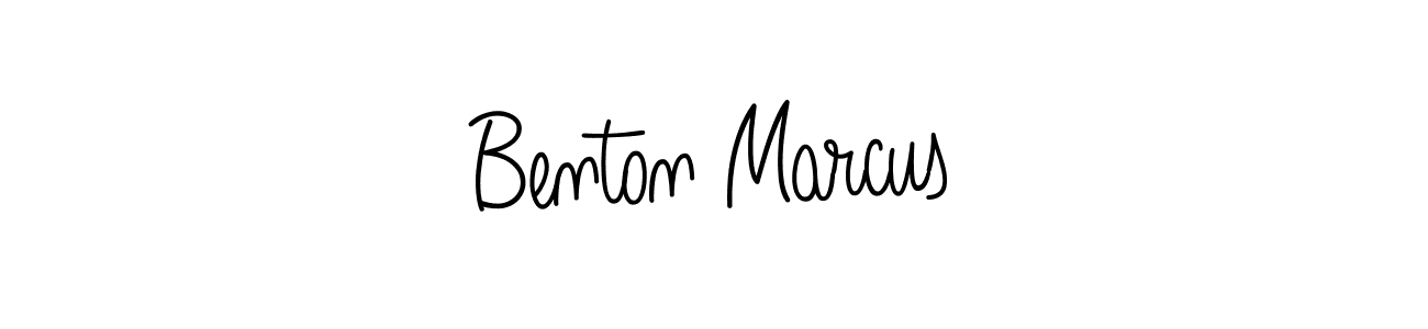 How to make Benton Marcus signature? Angelique-Rose-font-FFP is a professional autograph style. Create handwritten signature for Benton Marcus name. Benton Marcus signature style 5 images and pictures png