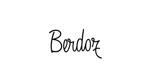 Best and Professional Signature Style for Berdoz. Angelique-Rose-font-FFP Best Signature Style Collection. Berdoz signature style 5 images and pictures png