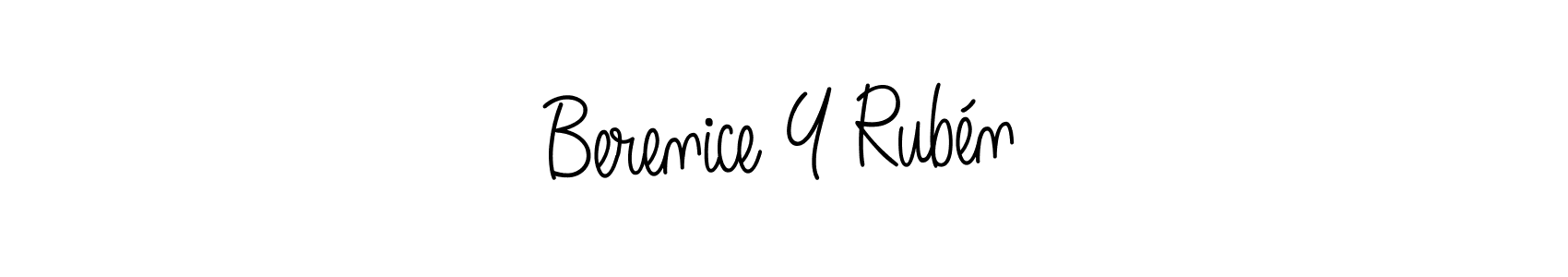 How to make Berenice Y Rubén signature? Angelique-Rose-font-FFP is a professional autograph style. Create handwritten signature for Berenice Y Rubén name. Berenice Y Rubén signature style 5 images and pictures png