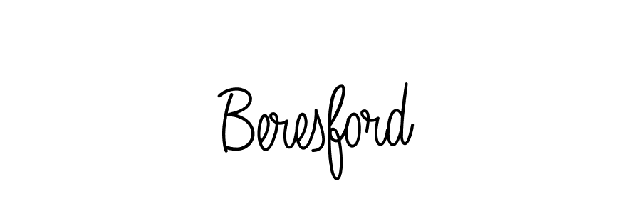 Use a signature maker to create a handwritten signature online. With this signature software, you can design (Angelique-Rose-font-FFP) your own signature for name Beresford. Beresford signature style 5 images and pictures png