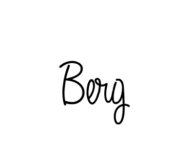 Best and Professional Signature Style for Berg. Angelique-Rose-font-FFP Best Signature Style Collection. Berg signature style 5 images and pictures png