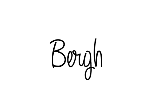 How to make Bergh signature? Angelique-Rose-font-FFP is a professional autograph style. Create handwritten signature for Bergh name. Bergh signature style 5 images and pictures png