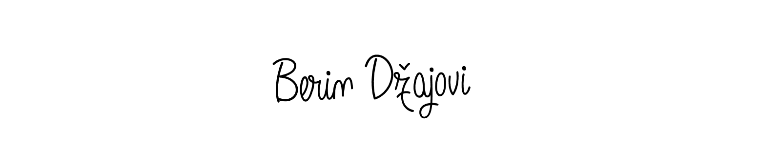 Create a beautiful signature design for name Berin Džajović. With this signature (Angelique-Rose-font-FFP) fonts, you can make a handwritten signature for free. Berin Džajović signature style 5 images and pictures png