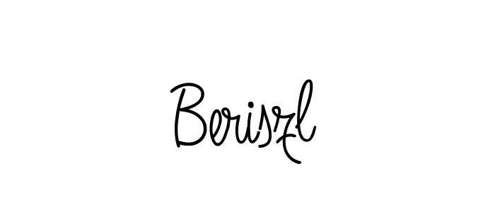 Create a beautiful signature design for name Beriszl. With this signature (Angelique-Rose-font-FFP) fonts, you can make a handwritten signature for free. Beriszl signature style 5 images and pictures png