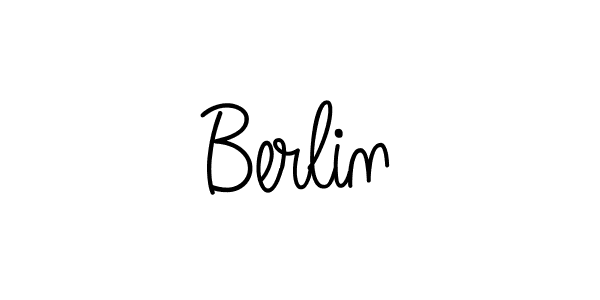 How to make Berlin signature? Angelique-Rose-font-FFP is a professional autograph style. Create handwritten signature for Berlin name. Berlin signature style 5 images and pictures png