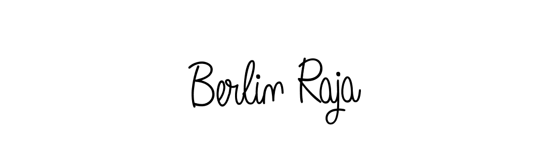 Make a beautiful signature design for name Berlin Raja. With this signature (Angelique-Rose-font-FFP) style, you can create a handwritten signature for free. Berlin Raja signature style 5 images and pictures png