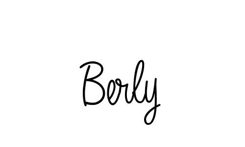 Best and Professional Signature Style for Berly. Angelique-Rose-font-FFP Best Signature Style Collection. Berly signature style 5 images and pictures png