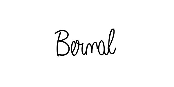 Create a beautiful signature design for name Bernal. With this signature (Angelique-Rose-font-FFP) fonts, you can make a handwritten signature for free. Bernal signature style 5 images and pictures png