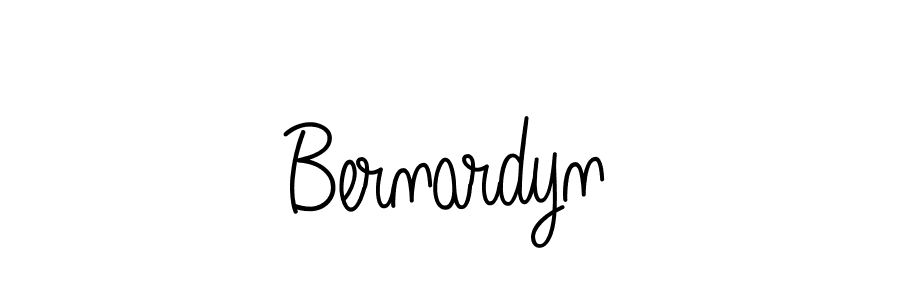 Angelique-Rose-font-FFP is a professional signature style that is perfect for those who want to add a touch of class to their signature. It is also a great choice for those who want to make their signature more unique. Get Bernardyn name to fancy signature for free. Bernardyn signature style 5 images and pictures png