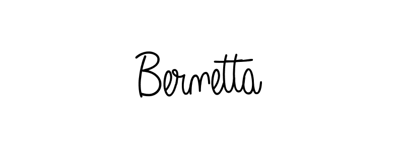 Angelique-Rose-font-FFP is a professional signature style that is perfect for those who want to add a touch of class to their signature. It is also a great choice for those who want to make their signature more unique. Get Bernetta name to fancy signature for free. Bernetta signature style 5 images and pictures png