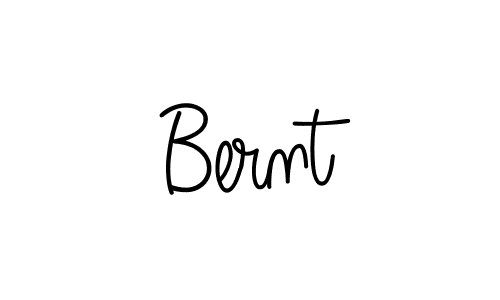 Use a signature maker to create a handwritten signature online. With this signature software, you can design (Angelique-Rose-font-FFP) your own signature for name Bernt. Bernt signature style 5 images and pictures png