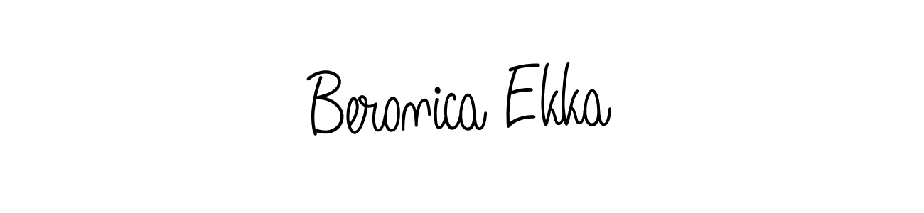 This is the best signature style for the Beronica Ekka name. Also you like these signature font (Angelique-Rose-font-FFP). Mix name signature. Beronica Ekka signature style 5 images and pictures png