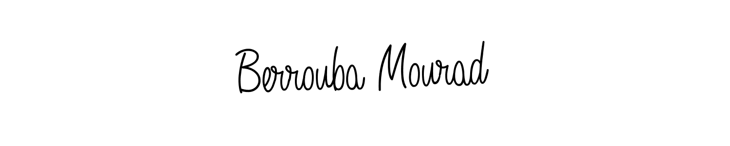 Create a beautiful signature design for name Berrouba Mourad. With this signature (Angelique-Rose-font-FFP) fonts, you can make a handwritten signature for free. Berrouba Mourad signature style 5 images and pictures png