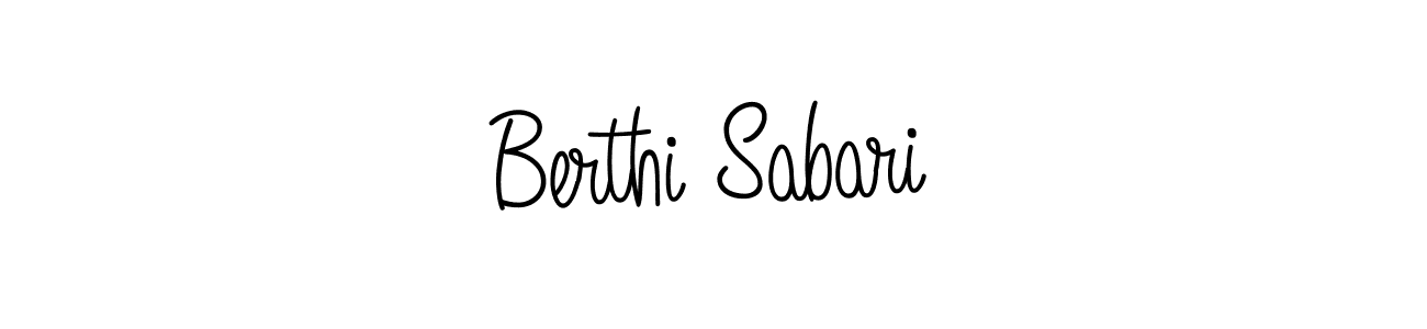 How to Draw Berthi Sabari signature style? Angelique-Rose-font-FFP is a latest design signature styles for name Berthi Sabari. Berthi Sabari signature style 5 images and pictures png