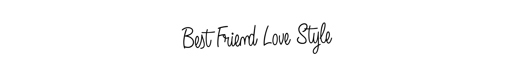 You should practise on your own different ways (Angelique-Rose-font-FFP) to write your name (Best Friend Love Style) in signature. don't let someone else do it for you. Best Friend Love Style signature style 5 images and pictures png