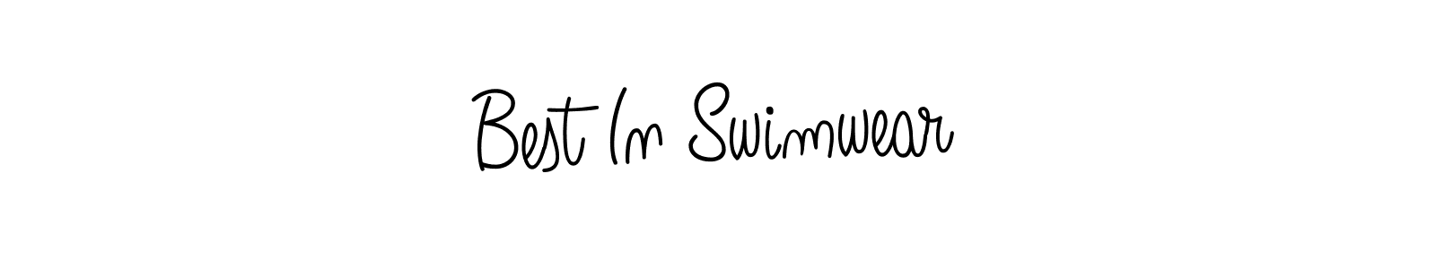 Create a beautiful signature design for name Best In Swimwear. With this signature (Angelique-Rose-font-FFP) fonts, you can make a handwritten signature for free. Best In Swimwear signature style 5 images and pictures png