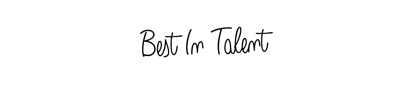 How to Draw Best In Talent signature style? Angelique-Rose-font-FFP is a latest design signature styles for name Best In Talent. Best In Talent signature style 5 images and pictures png