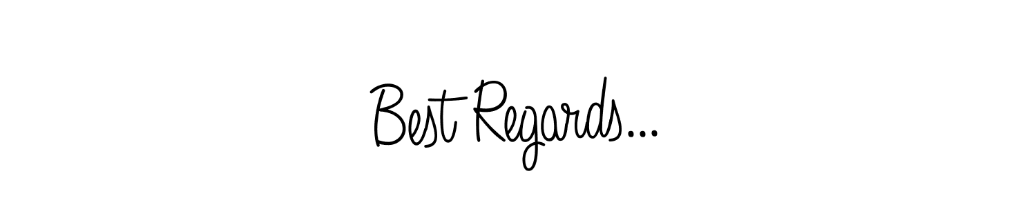 Best and Professional Signature Style for Best Regards.... Angelique-Rose-font-FFP Best Signature Style Collection. Best Regards... signature style 5 images and pictures png