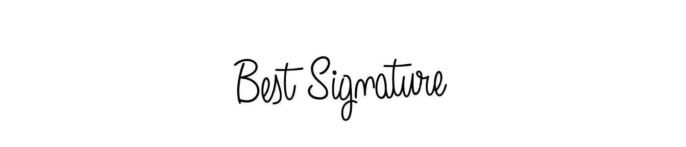 Similarly Angelique-Rose-font-FFP is the best handwritten signature design. Signature creator online .You can use it as an online autograph creator for name Best Signature. Best Signature signature style 5 images and pictures png