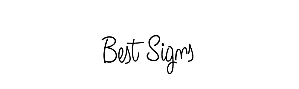 Create a beautiful signature design for name Best Signs. With this signature (Angelique-Rose-font-FFP) fonts, you can make a handwritten signature for free. Best Signs signature style 5 images and pictures png