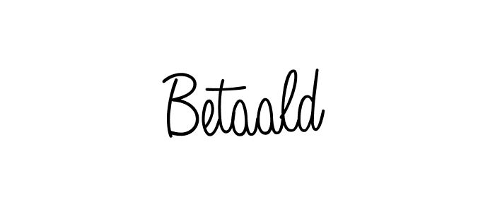 Design your own signature with our free online signature maker. With this signature software, you can create a handwritten (Angelique-Rose-font-FFP) signature for name Betaald. Betaald signature style 5 images and pictures png