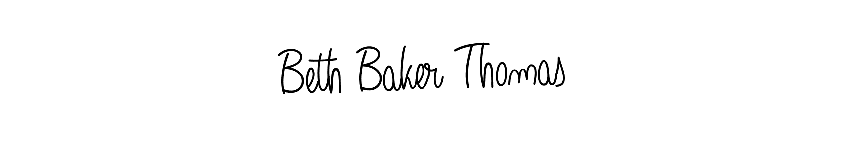 Also we have Beth Baker Thomas name is the best signature style. Create professional handwritten signature collection using Angelique-Rose-font-FFP autograph style. Beth Baker Thomas signature style 5 images and pictures png