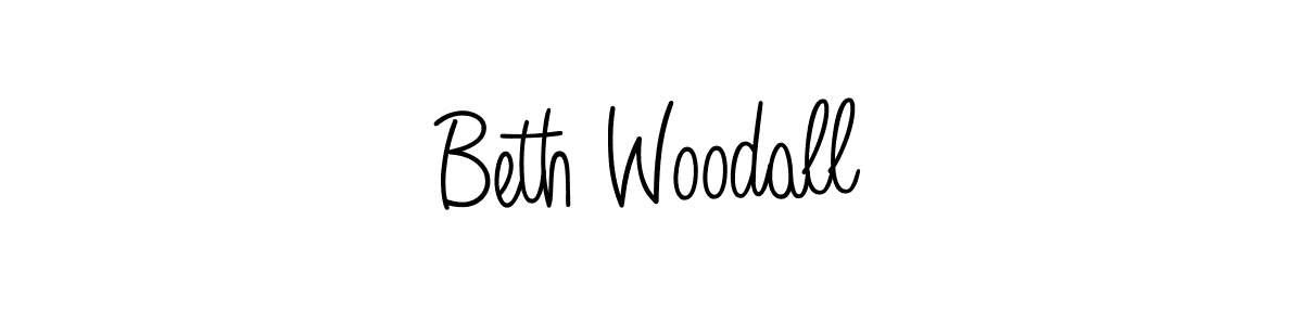 How to make Beth Woodall signature? Angelique-Rose-font-FFP is a professional autograph style. Create handwritten signature for Beth Woodall name. Beth Woodall signature style 5 images and pictures png