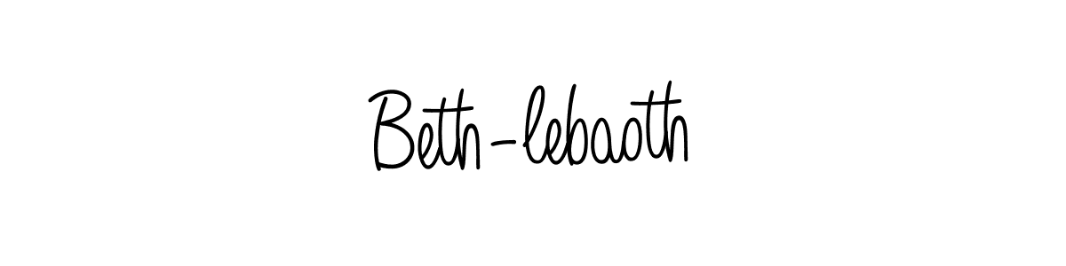 Also You can easily find your signature by using the search form. We will create Beth-lebaoth name handwritten signature images for you free of cost using Angelique-Rose-font-FFP sign style. Beth-lebaoth signature style 5 images and pictures png