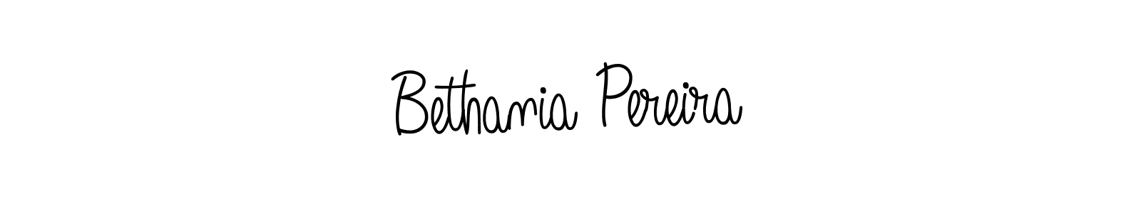 Use a signature maker to create a handwritten signature online. With this signature software, you can design (Angelique-Rose-font-FFP) your own signature for name Bethania Pereira. Bethania Pereira signature style 5 images and pictures png