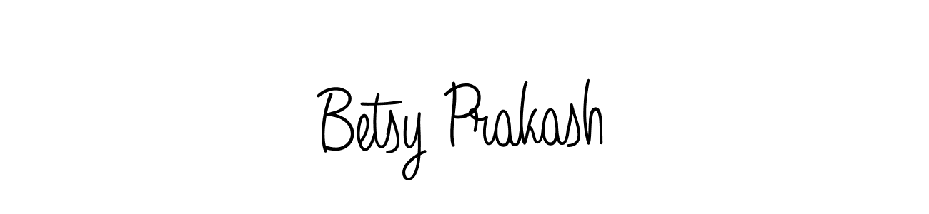 Make a beautiful signature design for name Betsy Prakash. With this signature (Angelique-Rose-font-FFP) style, you can create a handwritten signature for free. Betsy Prakash signature style 5 images and pictures png