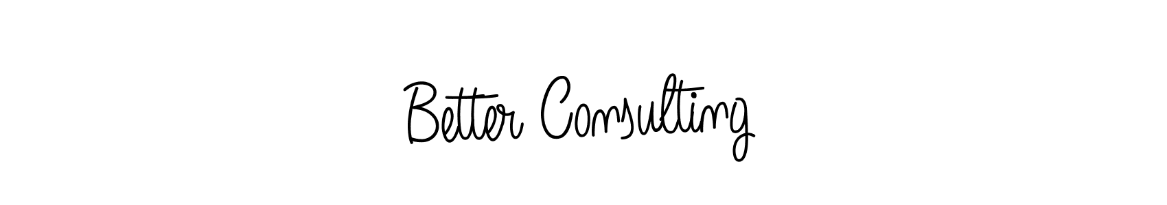 Also we have Better Consulting name is the best signature style. Create professional handwritten signature collection using Angelique-Rose-font-FFP autograph style. Better Consulting signature style 5 images and pictures png