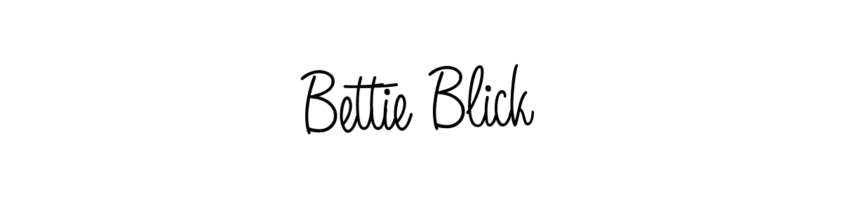 Make a beautiful signature design for name Bettie Blick. Use this online signature maker to create a handwritten signature for free. Bettie Blick signature style 5 images and pictures png