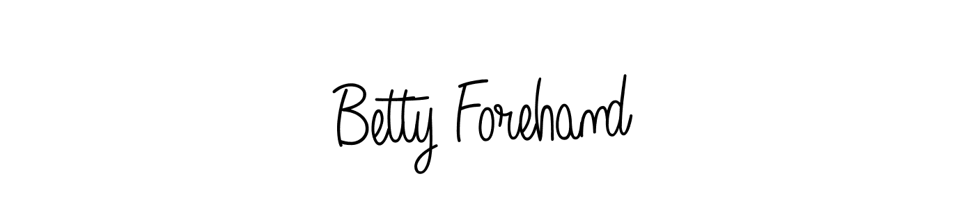 Angelique-Rose-font-FFP is a professional signature style that is perfect for those who want to add a touch of class to their signature. It is also a great choice for those who want to make their signature more unique. Get Betty Forehand name to fancy signature for free. Betty Forehand signature style 5 images and pictures png