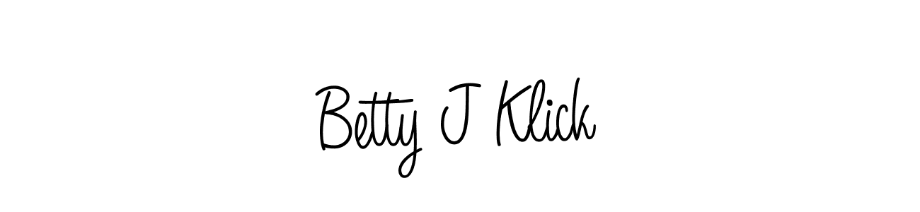 Similarly Angelique-Rose-font-FFP is the best handwritten signature design. Signature creator online .You can use it as an online autograph creator for name Betty J Klick. Betty J Klick signature style 5 images and pictures png