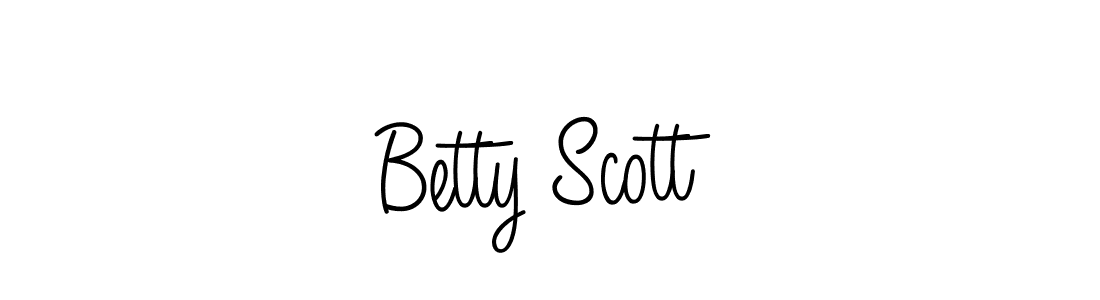 Make a beautiful signature design for name Betty Scott. Use this online signature maker to create a handwritten signature for free. Betty Scott signature style 5 images and pictures png