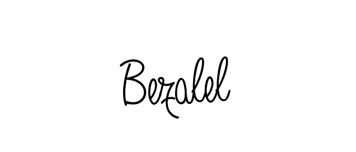 Design your own signature with our free online signature maker. With this signature software, you can create a handwritten (Angelique-Rose-font-FFP) signature for name Bezalel. Bezalel signature style 5 images and pictures png