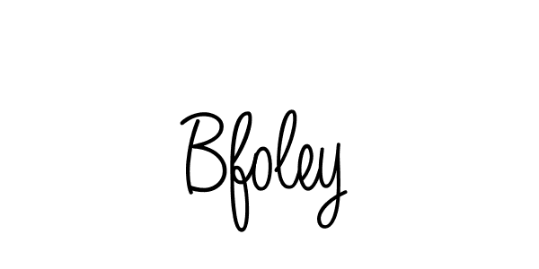 You should practise on your own different ways (Angelique-Rose-font-FFP) to write your name (Bfoley) in signature. don't let someone else do it for you. Bfoley signature style 5 images and pictures png