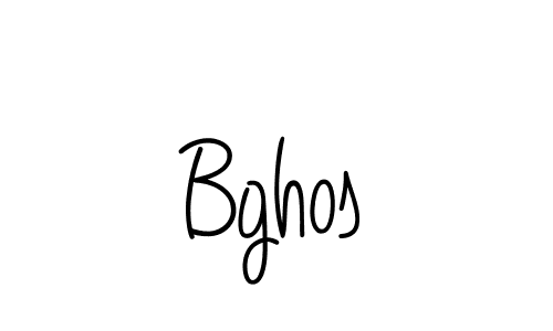 How to make Bghos signature? Angelique-Rose-font-FFP is a professional autograph style. Create handwritten signature for Bghos name. Bghos signature style 5 images and pictures png