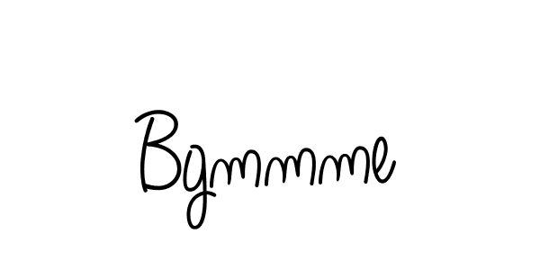 Bgmmme stylish signature style. Best Handwritten Sign (Angelique-Rose-font-FFP) for my name. Handwritten Signature Collection Ideas for my name Bgmmme. Bgmmme signature style 5 images and pictures png