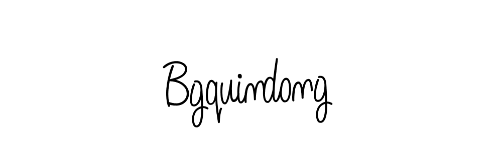 Design your own signature with our free online signature maker. With this signature software, you can create a handwritten (Angelique-Rose-font-FFP) signature for name Bgquindong. Bgquindong signature style 5 images and pictures png