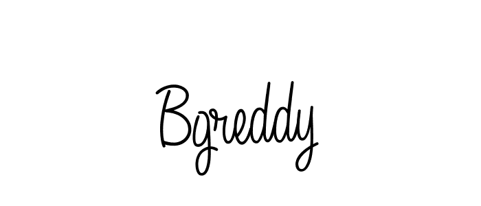 Also we have Bgreddy name is the best signature style. Create professional handwritten signature collection using Angelique-Rose-font-FFP autograph style. Bgreddy signature style 5 images and pictures png