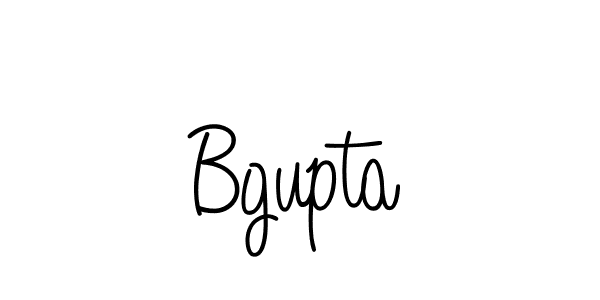 How to make Bgupta signature? Angelique-Rose-font-FFP is a professional autograph style. Create handwritten signature for Bgupta name. Bgupta signature style 5 images and pictures png
