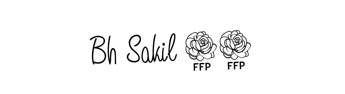 Similarly Angelique-Rose-font-FFP is the best handwritten signature design. Signature creator online .You can use it as an online autograph creator for name Bh Sakil 10. Bh Sakil 10 signature style 5 images and pictures png