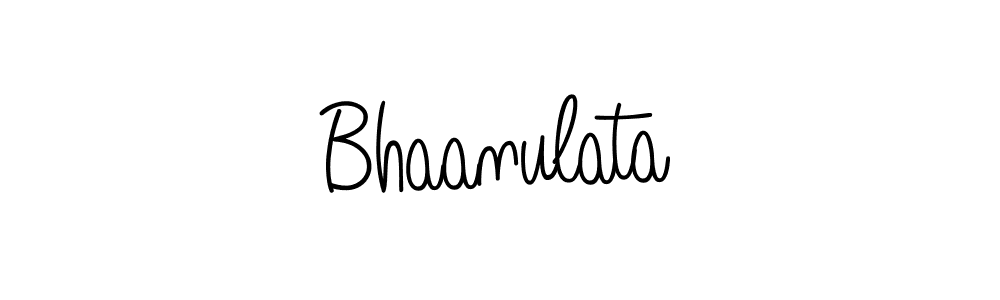 The best way (Angelique-Rose-font-FFP) to make a short signature is to pick only two or three words in your name. The name Bhaanulata include a total of six letters. For converting this name. Bhaanulata signature style 5 images and pictures png