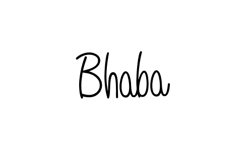 if you are searching for the best signature style for your name Bhaba. so please give up your signature search. here we have designed multiple signature styles  using Angelique-Rose-font-FFP. Bhaba signature style 5 images and pictures png