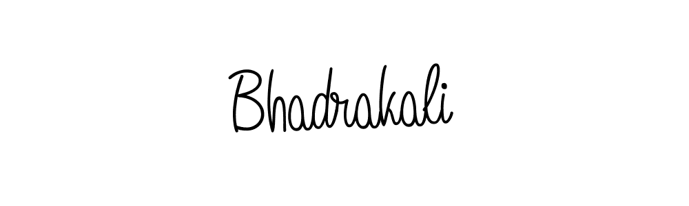The best way (Angelique-Rose-font-FFP) to make a short signature is to pick only two or three words in your name. The name Bhadrakali include a total of six letters. For converting this name. Bhadrakali signature style 5 images and pictures png