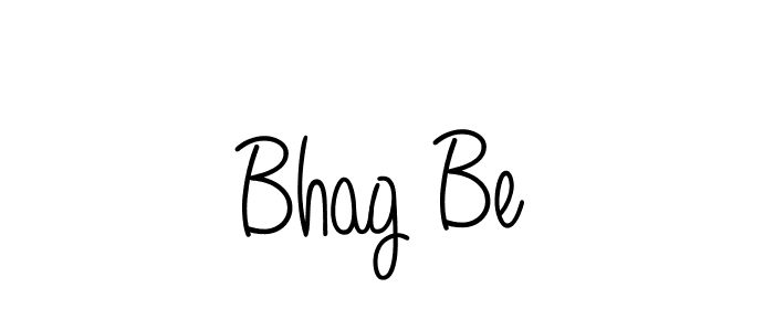 The best way (Angelique-Rose-font-FFP) to make a short signature is to pick only two or three words in your name. The name Bhag Be include a total of six letters. For converting this name. Bhag Be signature style 5 images and pictures png